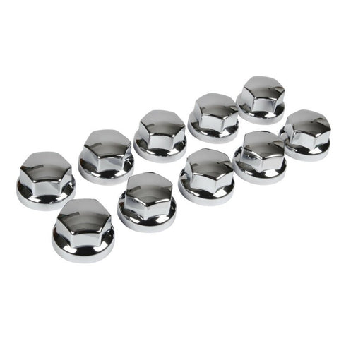 Capacele ABS prezoane camion 10buc - Ø 32/33mm - Crom
